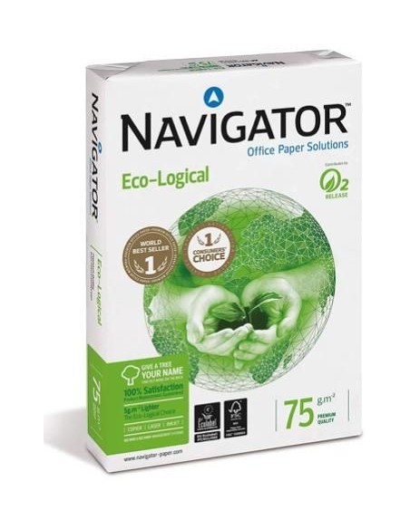 Papel Eco-Logical 75 g 500 hojas