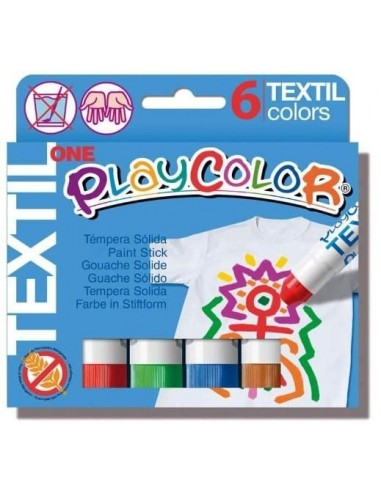 Tempera Playcolor Textil 10 gramos