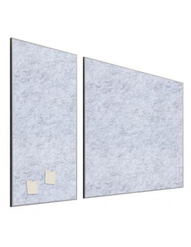 Panel tapizado fonoabsorbente con marco