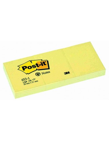 Notas Post-it® Canary Yellow