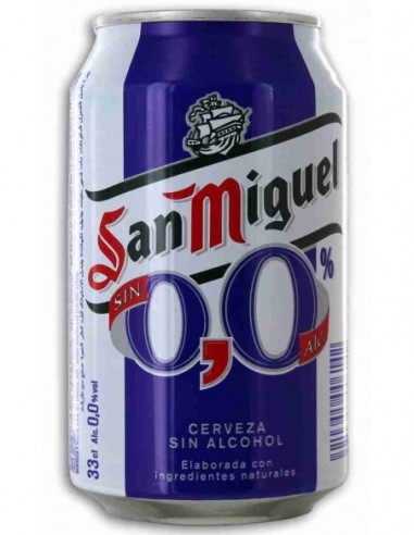 Cerveza San Miguel 0,0