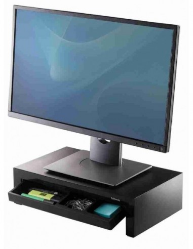 Soporte con cajón para monitor Designer Suites™