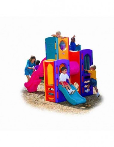Gran parque infantil multiactividades