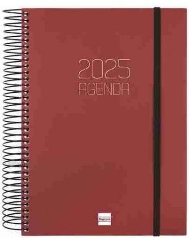 Agenda D  a P  gina Opaque E10 Burdeos Catal  n 2025