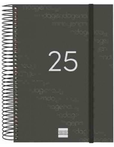 Agenda D  a P  gina Year E10 Negro 2025