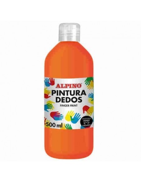 Pintura de dedos botella 500 ml