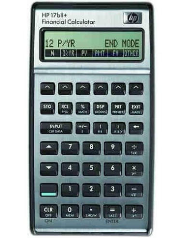 Calculadora financiera HP 17BII