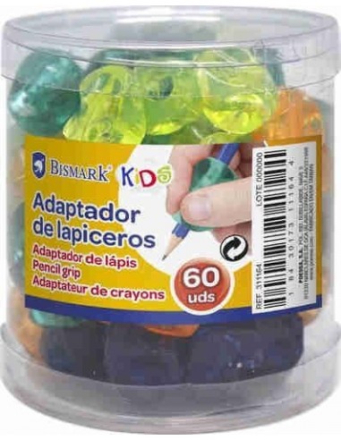 Adaptadores para aprender a escribir bote de 60 unidades