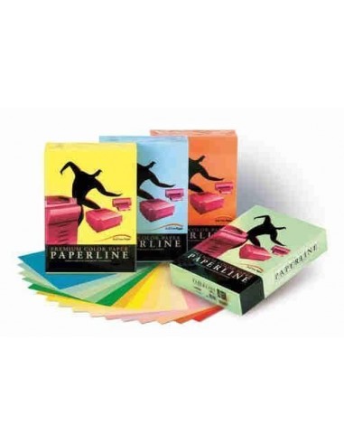 Papel color 500 hojas Paperline