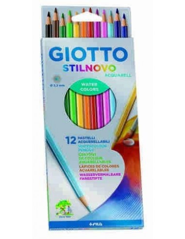 Lapiceros Giotto acuarelables 12 uds