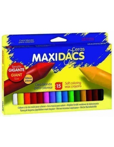 Ceras Maxidacs 15 uds