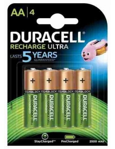 Pilas recargables Duracell