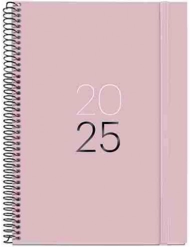 Agenda Semana Vista Espiral Plus cart  n 155 x 213 Calm Arena Catal  n 2025