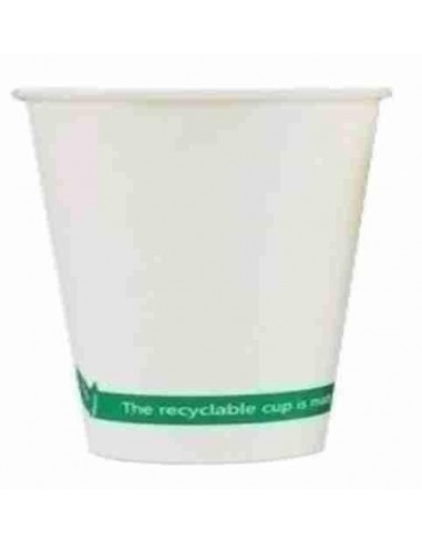 Vasos de cart  n biodegradable