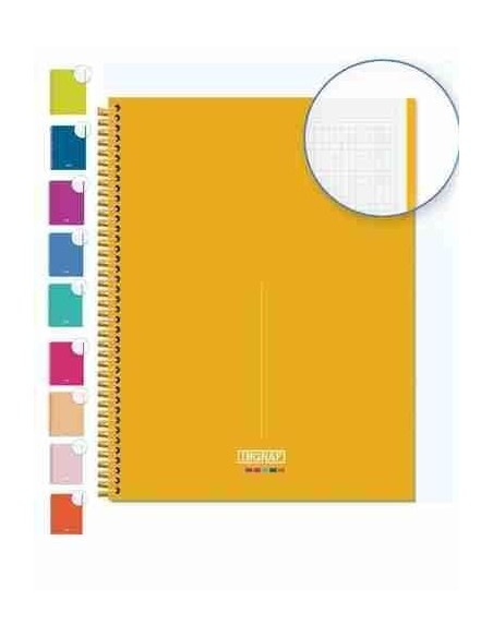 Cuaderno Mediterr  neo 80 hojas