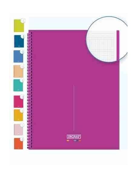 Cuaderno Mediterr  neo 80 hojas