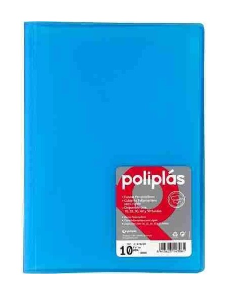 Carpeta de fundas poliplas transl  cidos