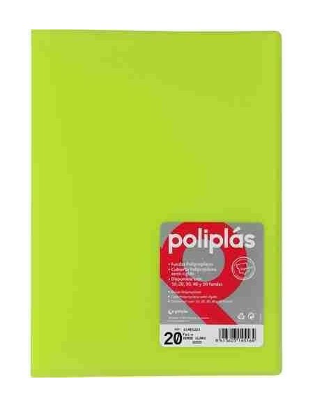 Carpeta de fundas poliplas transl  cidos