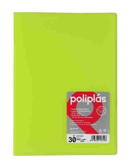 Carpeta de fundas poliplas transl  cidos