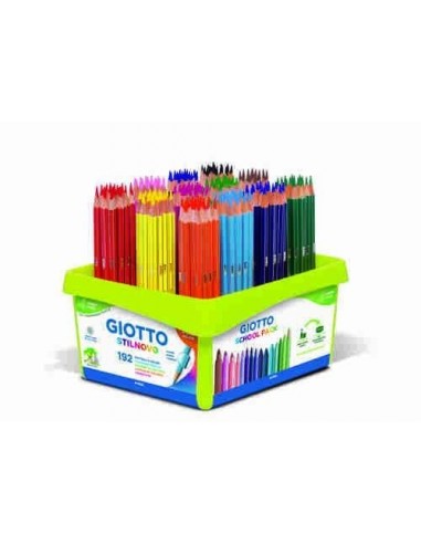 Schoolpack 192 lapiceros color Giotto Stilnovo