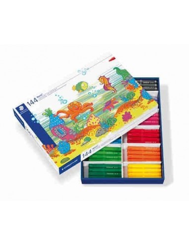 Schoolpack 144 rotuladores Noris Jumbo