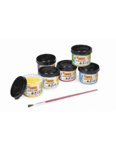 Pintura multiusos Jovidecor 6 botes de 55 ml