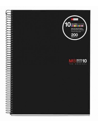 Cuadernos Note Book 10 polipropileno 200 hojas