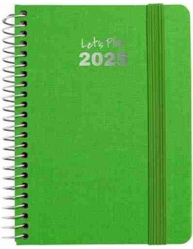 Agenda 25 D P A6 FANCY verde