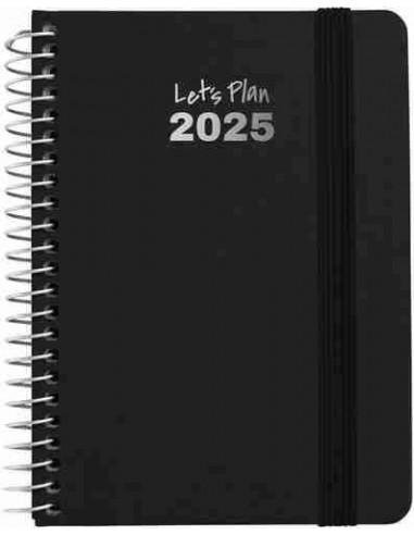 Agenda 25 S V A6 FANCY negro