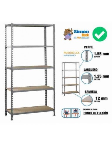 Kit estanteria Maderclick Mini