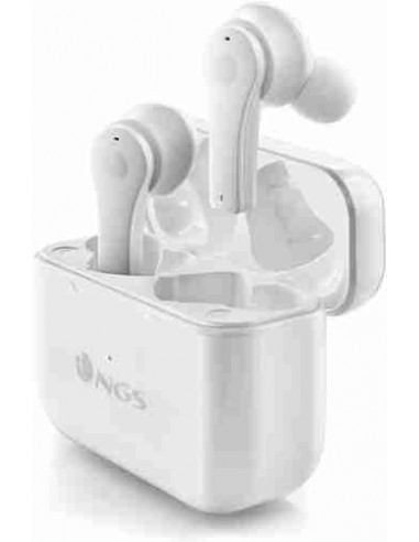 Auriculares NGS Artica Bloom Bluetooth blanco