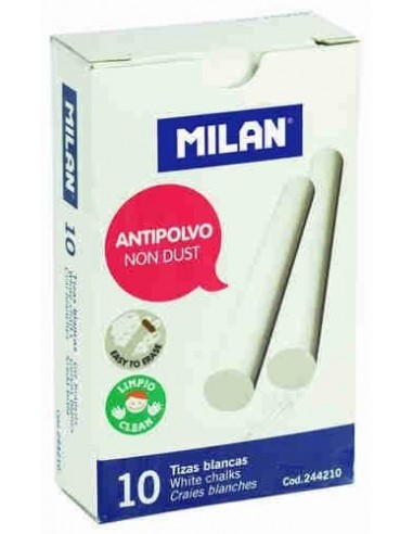 Tizas Milan antipolvo