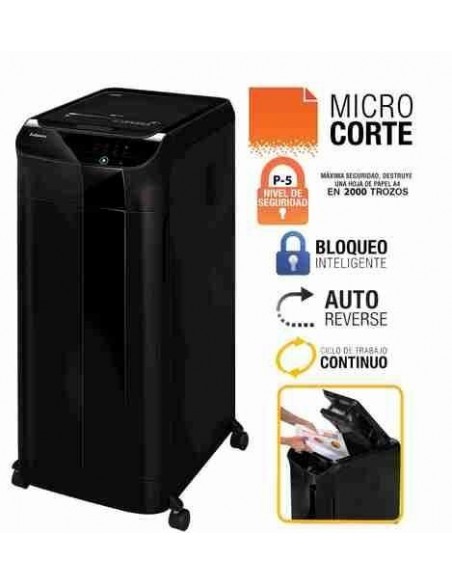 Destructora AutoMax    600M microcorte Fellowes