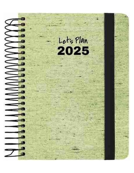 Agenda 25 D/P A6 ECOJEANS verde