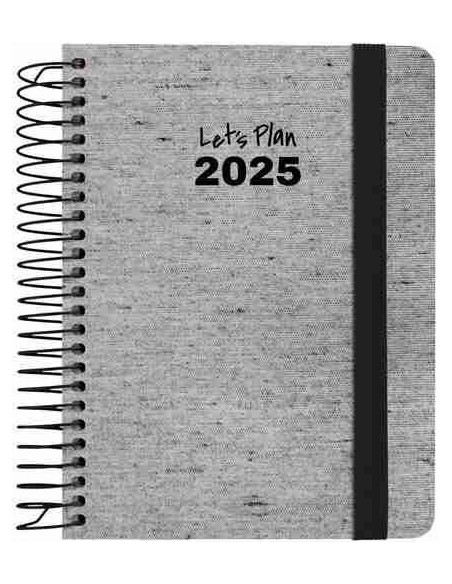 Agenda 25 S/V A6 ECOJEANS negro