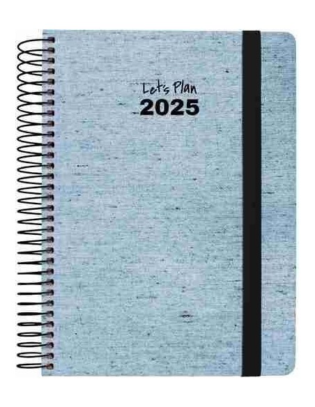 Agenda 25 D/P 15X21 ECOJEANS azul