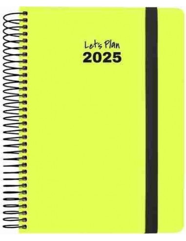 Agenda 25 D/P 15X21 NEON amarillo