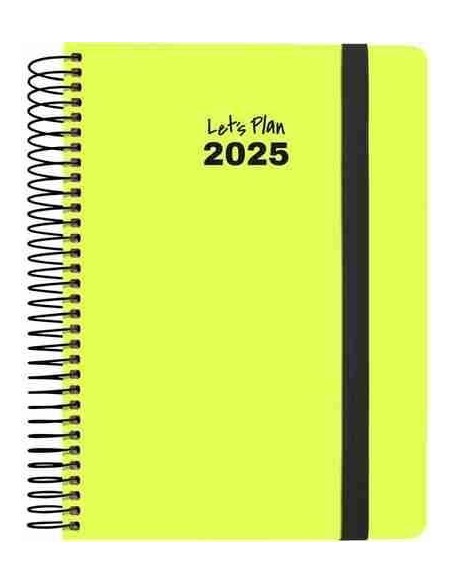 Agenda 25 D/P 15X21 NEON amarillo