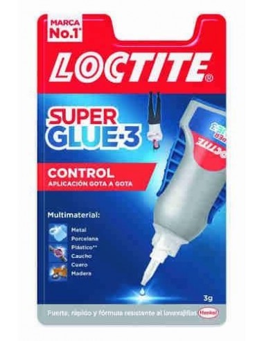 Pegamento Loctite Super Glue-3 Control