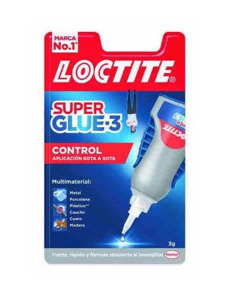 Pegamento Loctite Super Glue-3 Control