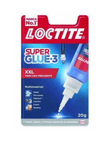 Pegamento Loctite Super Glue-3 XXL