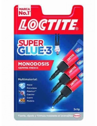 Pegamento Loctite Super Glue-3 Mini Trio