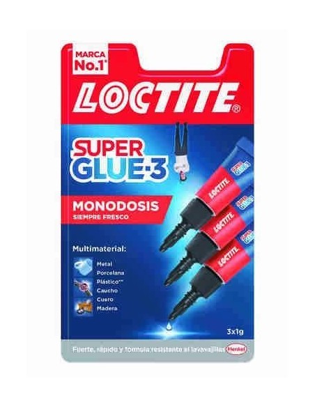 Pegamento Loctite Super Glue-3 Mini Trio