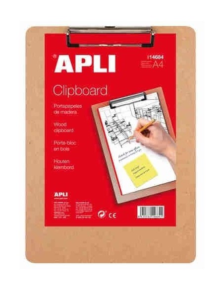 Clipboard madera