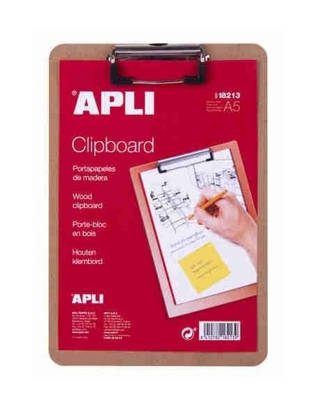 Clipboard madera