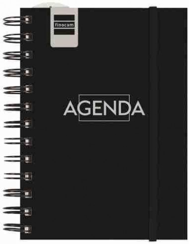 Agenda escolar Finocam Mini institut 1 8 1DP 24 25 negro