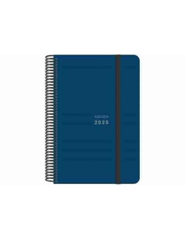 Agenda D  a P  gina Espiral 2025  tapa polipropileno 16 x 23