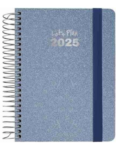 Agenda 25 S V A6 METALLIC azul