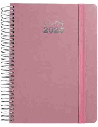 Agenda 25 D P 15X21 FANCY rosa pastel