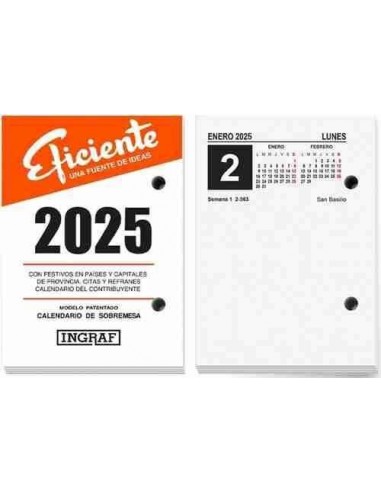 Bloque buffet Eficiente  2025